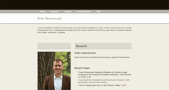 Desktop Screenshot of peterbrummund.com